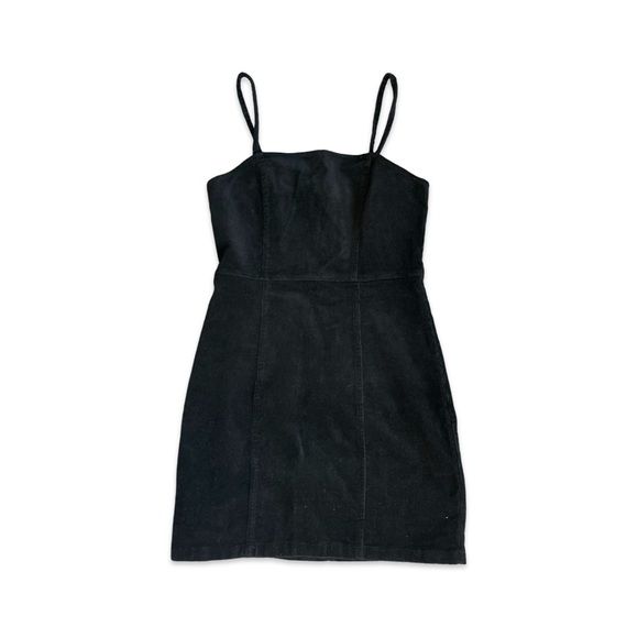 H&M Dresses & Skirts - DIVIDED by H&M Corduroy Black Mini Dress Size Small, NWT